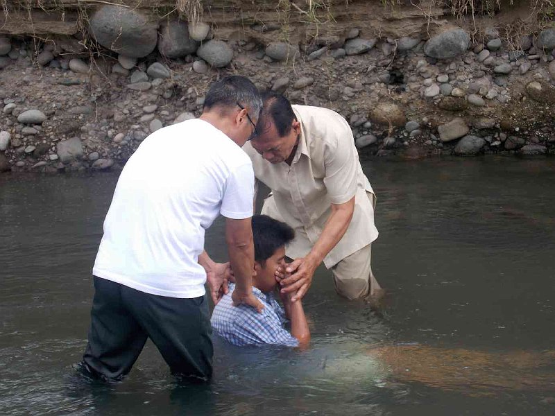 Baptism of Bro.Bryan Comia