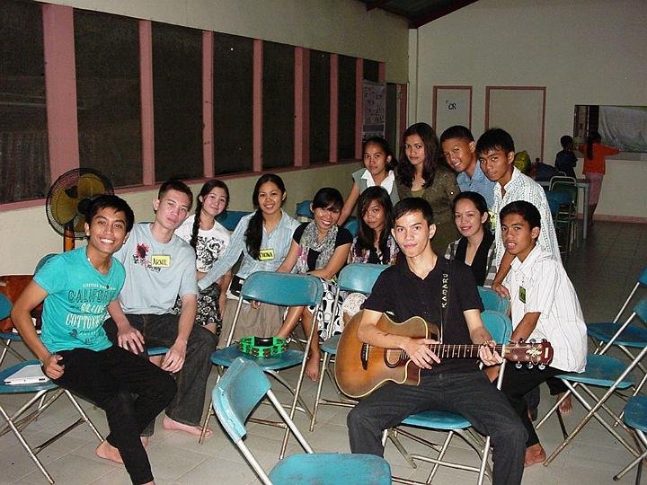 A pose from the youth