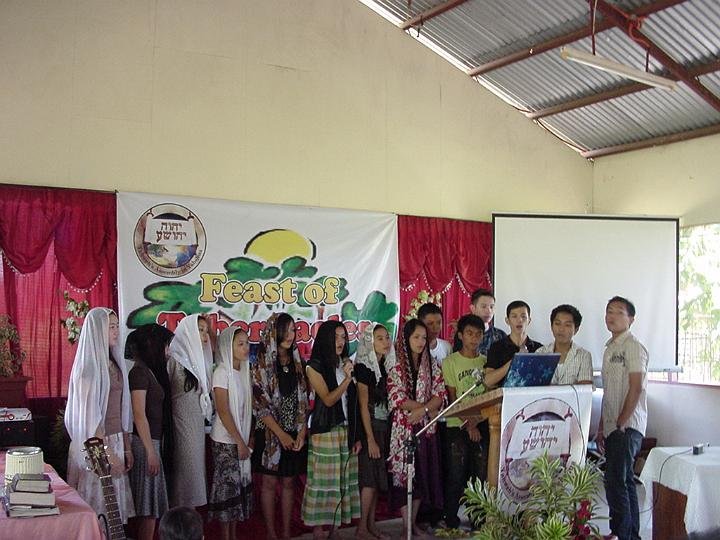 The Youth with their song offering