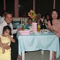 Deacon Jun Tadea with wife Pamela and child Deborah