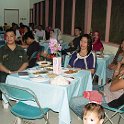 Guests during the common meal