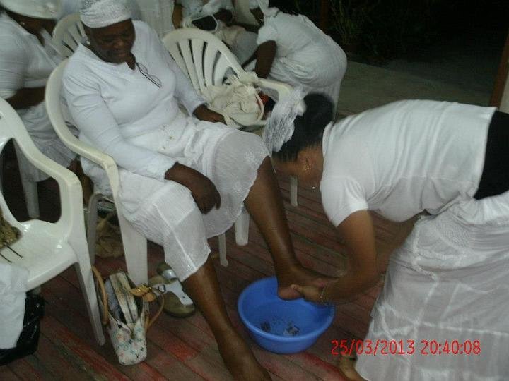 Women's Foot Washing