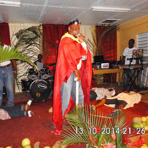 Elder George Jno. Baptiste as Warrior 8