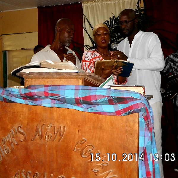 Special offering in song to Yahweh from the Florida, USA contingent