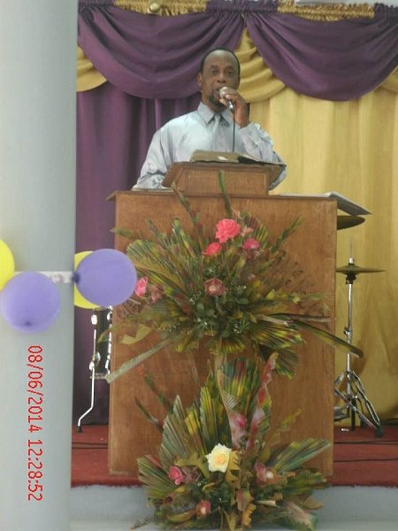 Elder George Jno. Baptiste Message