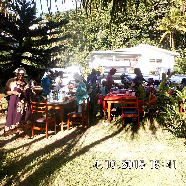 Outdoor family Luncheon