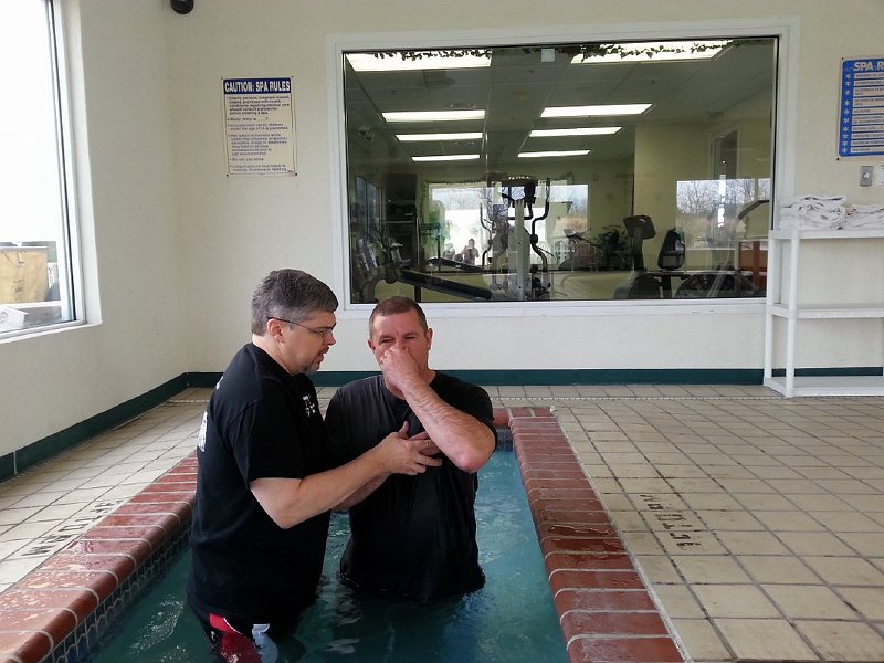 Jim Dehart Baptism