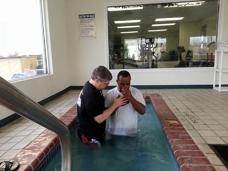 Terry Jones Baptism