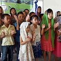 Children praising Yahweh