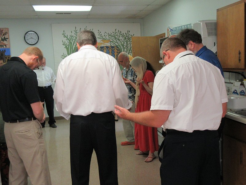 Prayer over the food