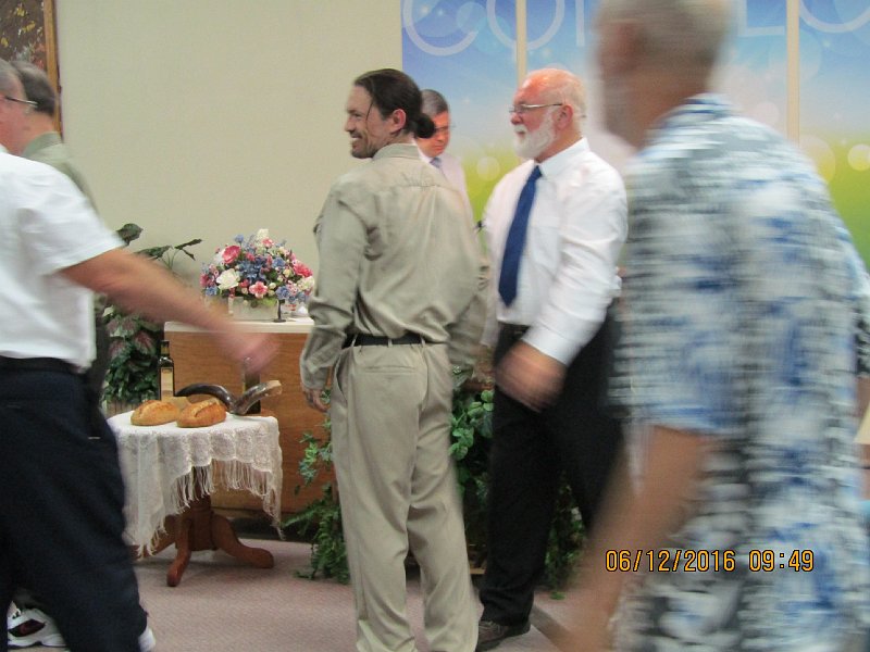 Welcoming Brother Allan