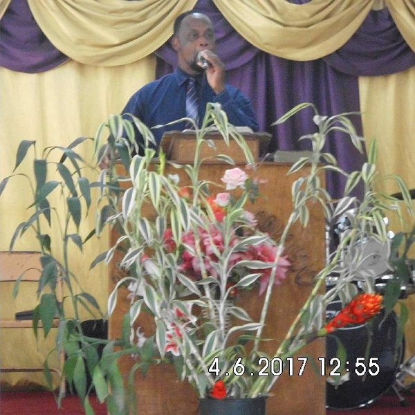 Elder George Jno Baptise sermon
