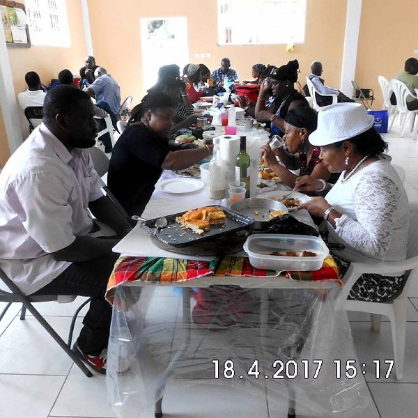 Last day of the Feast of Unleavened Bread lunch fellowship
