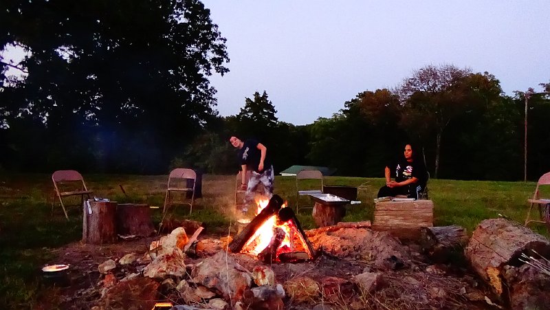 Campfire start