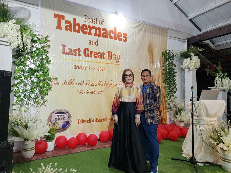 Elder Eddie and Sis Sony Tadea