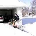 First time to shovel snow